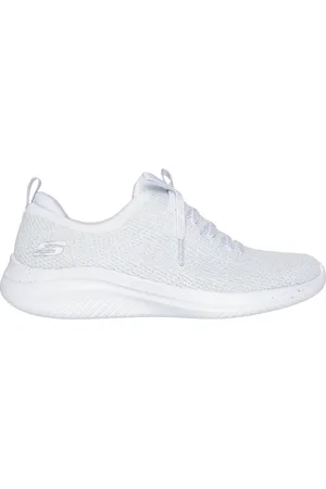 Skechers Ultra Flex 3.0 - Elegant Night en /Plata, talla 35, Vegan