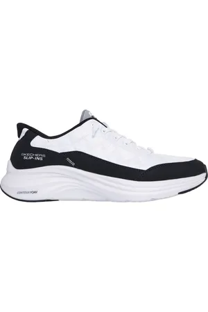 Skechers Slip-ins: Contour Foam - Cozy Fit en /Negro, talla 47.5, Vegan