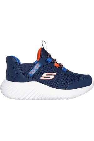 Skechers Slip-ins: Bounder - Brisk-Burst en /Azul, talla 21