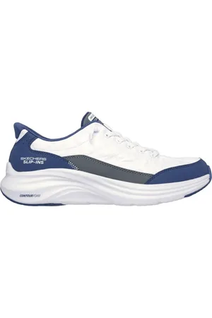 Skechers Slip-ins: Contour Foam - Cozy Fit en /Navy, talla 39, Vegan