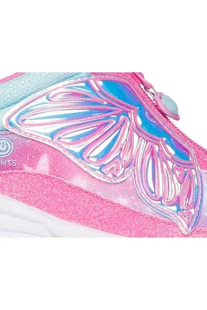 Skechers Niña Dream Racer - Butterfly Express en /Turquesa, talla 27
