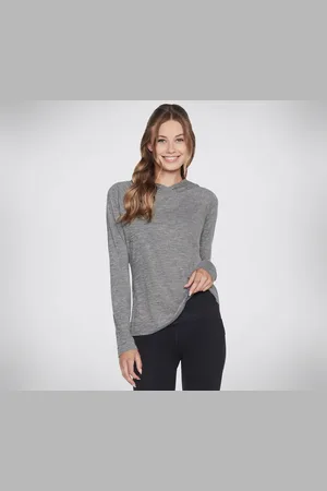 Skechers GODRI SWIFT Hooded Long Sleeve en , talla XS, Vegan