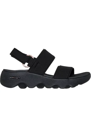 Skechers GO WALK Massage Fit - Renee en /Oro Rosa, talla 35, Vegan
