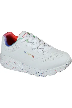 Skechers Niña Uno Lite - Rainbow Speckle en , talla 27