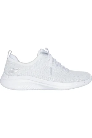 Skechers Ultra Flex 3.0 - Elegant Night en /Plata, talla 35.5, Vegan