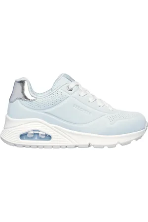 Skechers Niña Uno Gen1 - Shimmer Away en /Plata, talla 27
