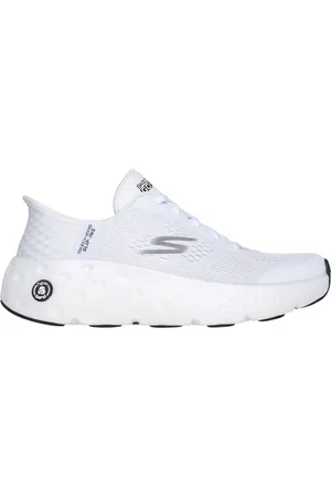Skechers Slip-ins: Max Cushioning Hyper Craze en /Negro, talla 35.5, Vegan