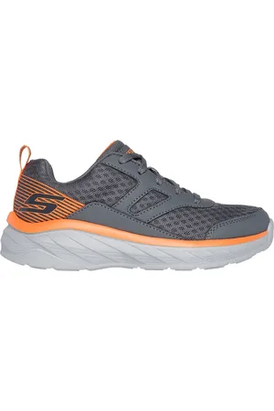 Skechers Niño Boundless - Unmatched-Pace en /Naranja, talla 27