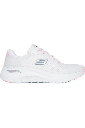 Skechers Arch Fit 2.0 - Big League en /Rosa/Azul, talla 35, Vegan