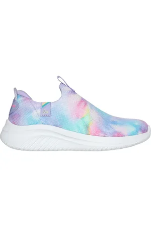 Skechers Niña Ultra Flex 3.0 - Ombre Envy en , talla 27, lavable a máquina