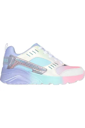 Skechers Niña Uno Lite - Electric Ombre en , talla 27, lavable a máquina