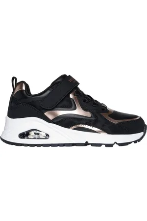 Skechers Niña Uno Gen1 - Color Sweep en /Oro Rosa, talla 27