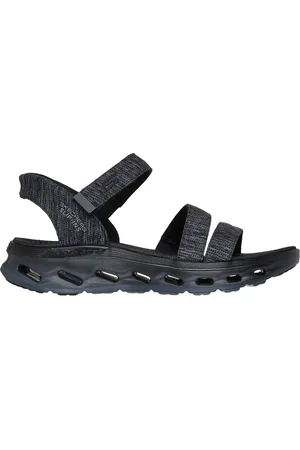 Skechers Slip-ins: GO WALK Glide-Step 2.0 Sandal - Giselle en /Gris, talla 35, Vegan