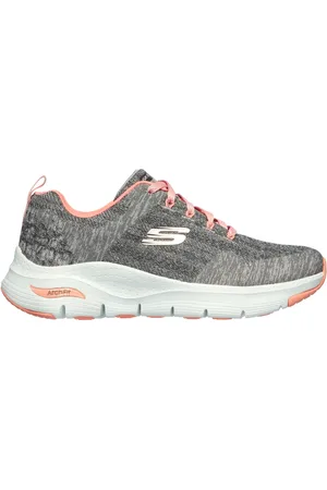 Skechers Arch Fit - Comfy Wave en /Rosa, talla 35, Vegan