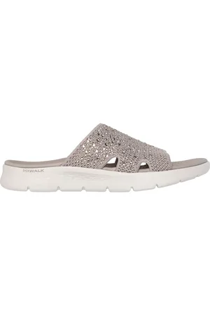 Skechers GO WALK Flex Sandal - Glitz en , talla 35, Vegan