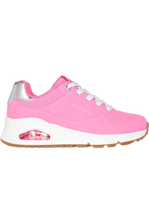 Skechers Niña Uno Gen1 - Shimmer Away en /Plata, talla 27