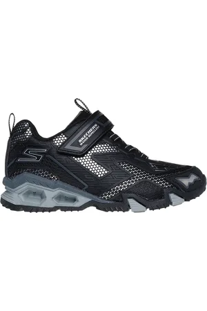 Skechers Niño S-Lights: Hydro Lights - Heat-Tread en /Plata, talla 27