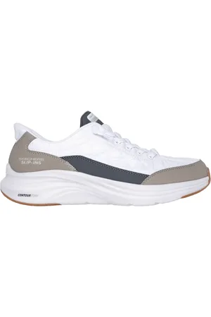 Skechers Slip-ins: Contour Foam - Cozy Fit en /Taupe, talla 39, Vegan