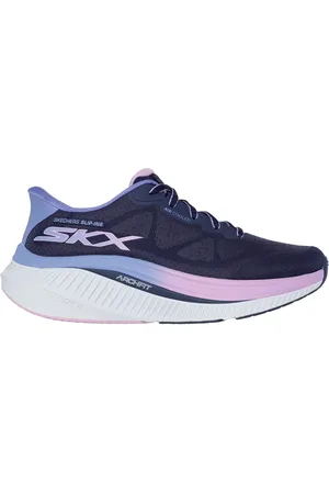 Skechers Slip-ins: GO WALK Max Cushioning Arch Fit - Areena en /Lavanda, talla 35.5, Vegan