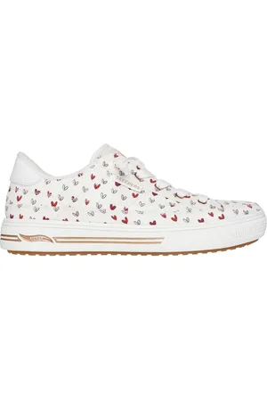 Skechers JGoldcrown: Arch Fit Arcade - Love On Top en /Rojo, talla 35.5, Vegan