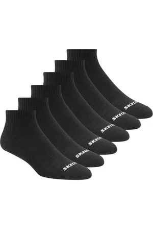 Skechers 6 Pack Core Quarter Media medias o calcetines? en , talla Media