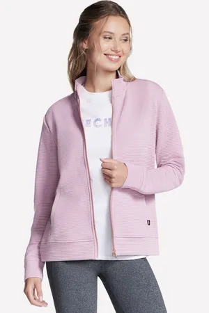 Skechers The Hoodless sudadera GO WALK Everywhere chaqueta en /Lavanda, talla XS
