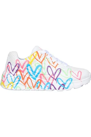 Skechers Niña JGoldcrown: Uno Lite - Spread the Love en , talla 27