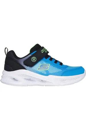 Skechers Niño Meteor-Lights - Krendox en /Azul, talla 28.5