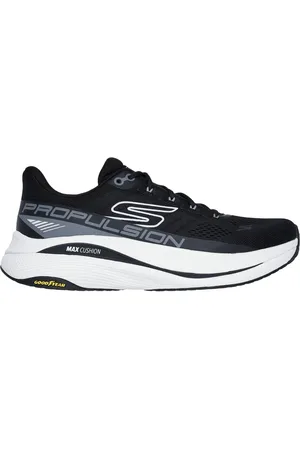 Skechers Max Cushioning Propulsion en /Blanca, talla 39.5, Vegan