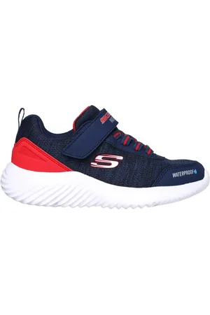 Skechers Niño Bounder - Dripper Drop en /Rojo, talla 27.5