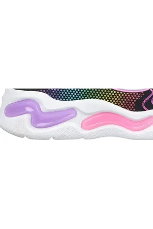 Skechers Niña S Lights: Wavy Beams en , talla 27