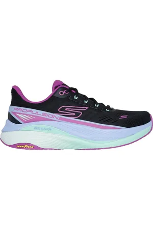 Skechers Max Cushioning Propulsion en /Morado, talla 35.5, Vegan