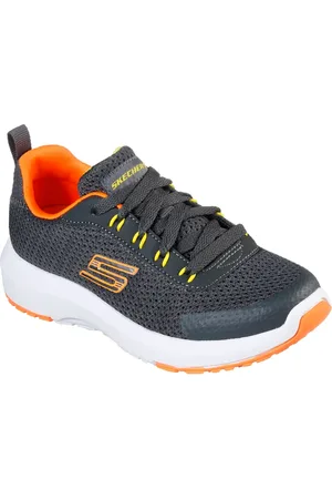 Skechers Niño Dynamic Tread - Nitrode en /Naranja, talla 27, Vegan