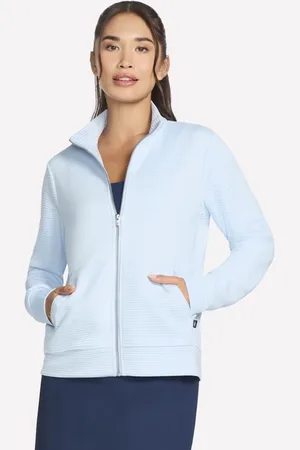 Skechers The Hoodless sudadera GO WALK Everywhere chaqueta en /Plata, talla 3XL
