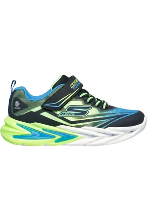 Skechers Niño S Lights: Flex-Glow Ultra en /Lima, talla 27