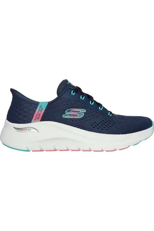 Skechers Slip-ins: Arch Fit 2.0 - Easy Chic en /Turquesa, talla 35.5, Vegan