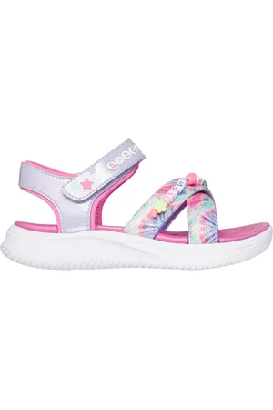 Skechers Niña Jumpsters Sandal - Tie Dye BFFs en , talla 27.5