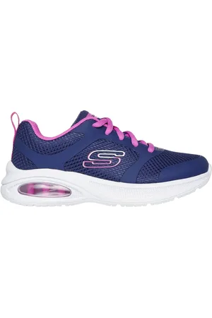 Skechers Niña Microspec Max Advance - Unstoppable Wonder en /Morado, talla 27