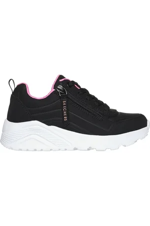 Skechers Niña Uno Lite - Easy Zip en /Oro Rosa, talla 27