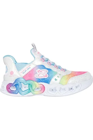 Skechers Niña Slip-ins: Infinite Heart Lights en , talla 35.5