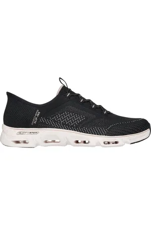 Skechers Slip-ins: Glide-Step Gratify - Pace en /Oro, talla 35, Vegan