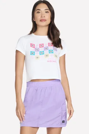 Skechers Uno Check camiseta en , talla XS