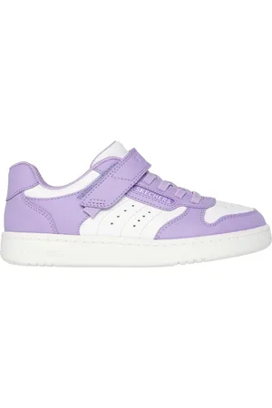 Skechers Niña Quick Street - Style Stride en /Lavanda, talla 27