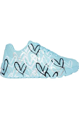 Skechers Niña x JGoldcrown: Uno Lite - Metallic Love en , talla 27