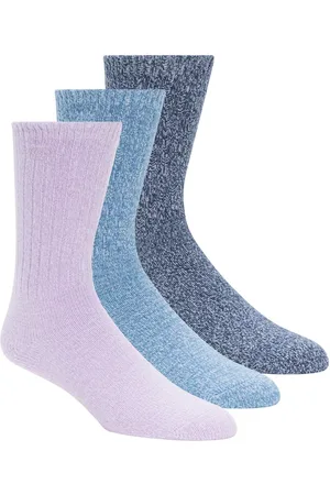 Skechers Super Soft Bota Crew medias o calcetines? - 3 Pack en /Azul, talla Media