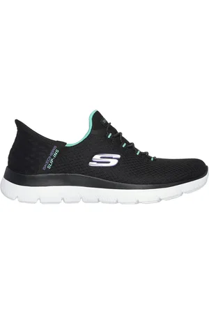Skechers Slip-ins: Summits - Diamond Dream en /Turquesa, talla 35, Vegan