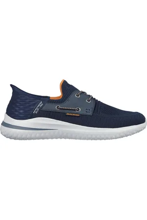 Skechers Slip-ins: Delson 3.0 - Roth en , talla 45.5, Vegan