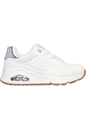 Skechers Niña Uno Gen1 - Shimmer Away en /Plata, talla 27
