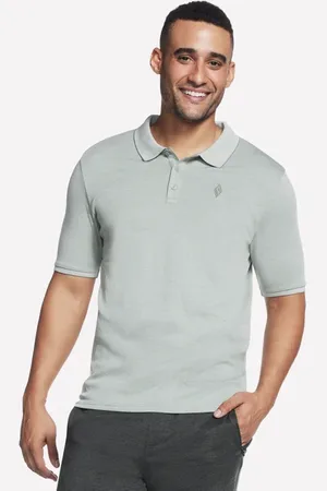 Skechers Apparel Off Duty Polo camiseta en /Verde, talla Media