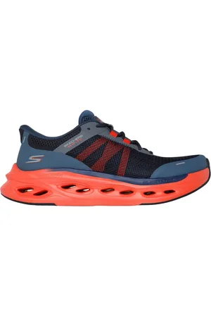 Skechers Slip-ins: Max Cushioning Glide-Step - Aberdeen en /Naranja, talla 39.5, Vegan